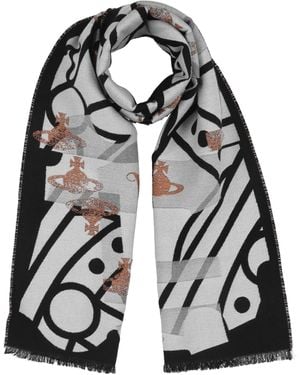 Vivienne Westwood Schal - Schwarz