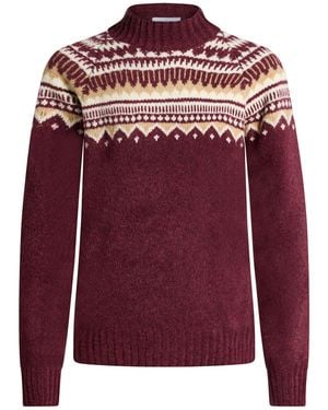 Gran Sasso Turtleneck - Red