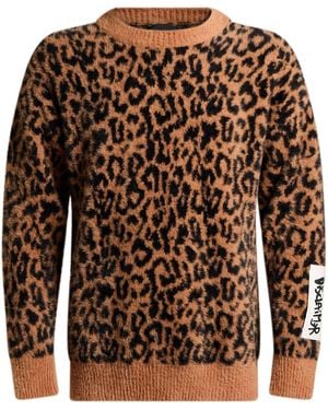DISCLAIMER Jumper Polyamide, Polyester - Brown