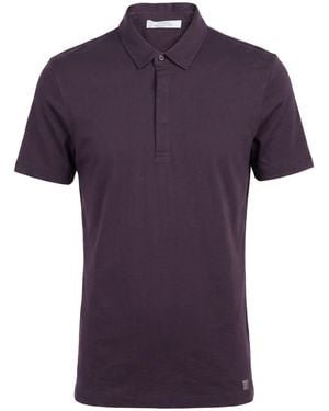 Versace Polo Shirt Cotton - Purple