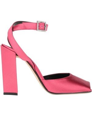 Victoria Beckham Sandals Textile Fibres - Pink