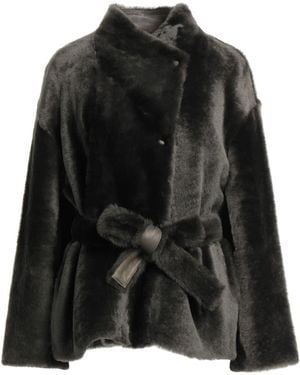 Yves Salomon Shearling & Teddy - Black