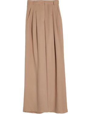 Rochas Blush Pants Rayon, Polystyrene - Natural