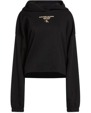 Calvin Klein Sweatshirt Cotton, Polyester - Black