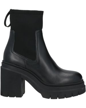HUGO Ankle Boots Leather - Black