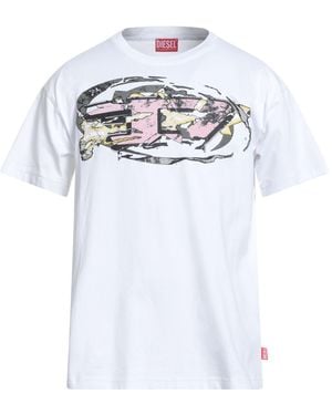 DIESEL T-Shirts - Weiß