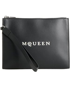 McQueen Clutch Leather - Black
