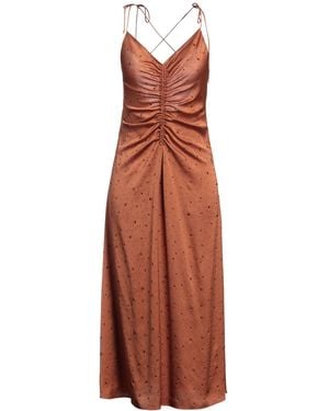 Sandro Midi-Kleid - Braun