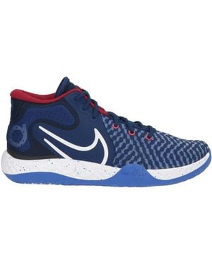 Nike Sneakers Textile Fibers, Synthetic Material - Blue