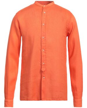 Tintoria Mattei 954 Shirt Linen - Orange