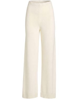 ViCOLO Pants Viscose, Polyamide, Wool, Cashmere - White