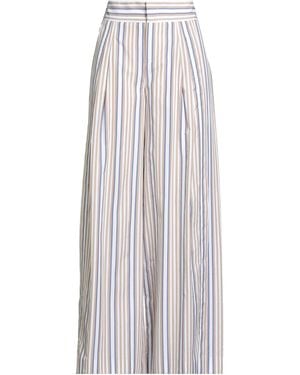Alberta Ferretti Pantalon - Blanc