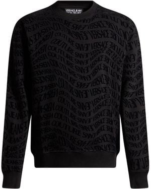 Versace Jeans Couture Sweatshirt Cotton - Black