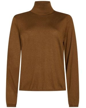 Max Mara Col Roulé - Marron