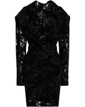 IRO Mini Dress Viscose, Silk - Black