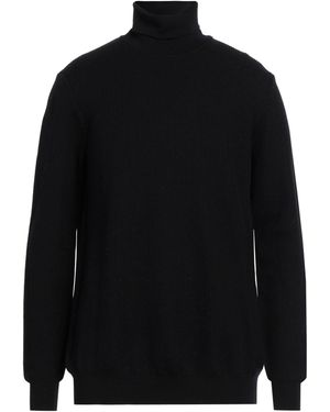 Manuel Ritz Rollkragenpullover - Schwarz
