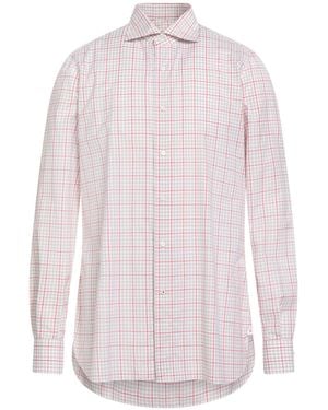 Isaia Shirt Cotton - Pink