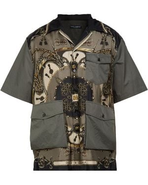 Dolce & Gabbana Shirt Cotton, Silk - Multicolour