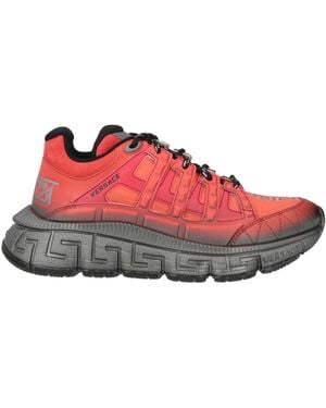 Versace Sneakers Leather - Red