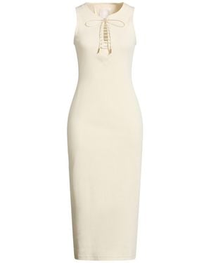 Givenchy Midi Dress Cotton, Elastane - White
