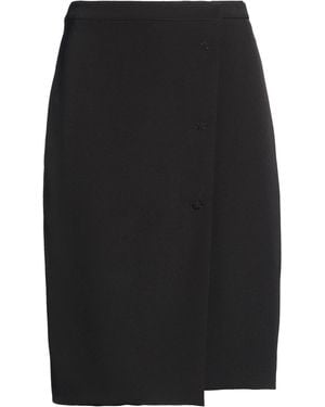 Compagnia Italiana Midi Skirt Polyester, Elastane - Black