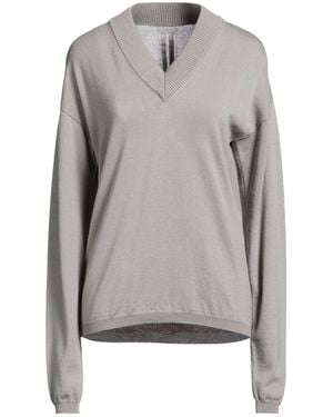 Rick Owens Sweater Virgin Wool - Gray