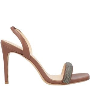 Eleventy Sandals Leather - Pink
