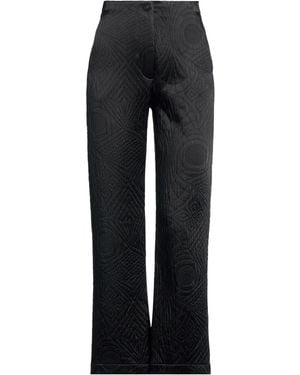 Forte Forte Trousers Acetate, Polyamide, Cotton - Black