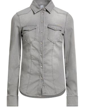 Liu Jo Denim Shirt Cotton, Elastane - Gray