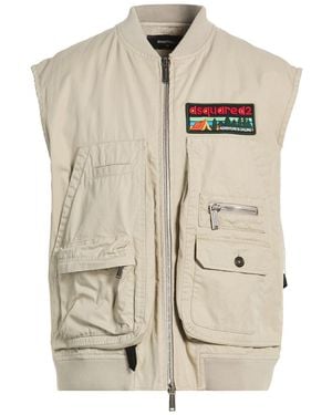 DSquared² Light Vest Cotton - Natural