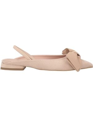 Divine Follie Blush Ballet Flats Textile Fibres - Pink