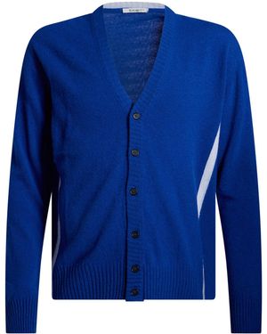Exibit Cardigan Wool, Polyamide - Blue