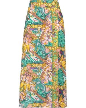 CONNOR & BLAKE Midi Skirt Cotton - Green