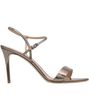 Deimille Elena 70 Lead Sandals Calfskin - Natural