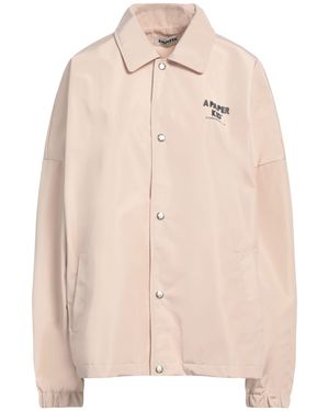 A PAPER KID Jacket Polyester - Natural