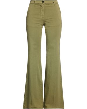 I LOVE MP Military Pants Cotton, Tencel, Elastane - Green