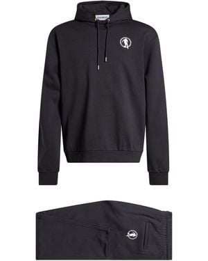 Bikkembergs Charcoal Tracksuit Cotton - Blue