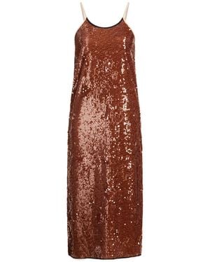 Alysi Midi Dress - Brown
