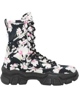 MSGM Botines De Caña Alta - Negro