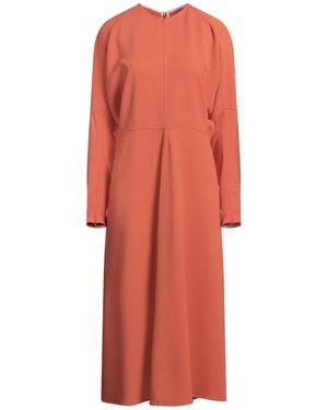 Victoria Beckham Midi Dress Viscose, Acetate, Elastane - Red
