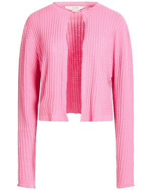 19.70 Nineteen Seventy Cardigan Viscose, Acrylic, Elastane - Pink