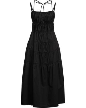 Sandro Midi Dress - Black