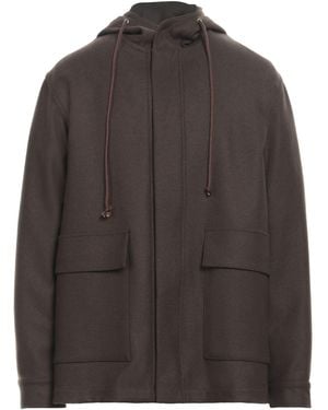 Grifoni Coat Viscose - Brown