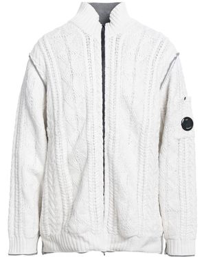 C.P. Company Cardigan Cotton - White