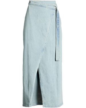 Holzweiler Denim Skirt Cotton, Elastane - Blue