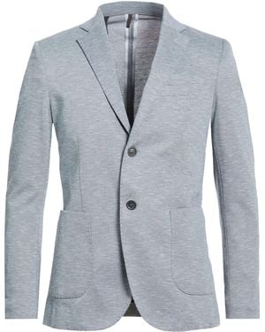 ANDREA DES HOMME Blazer Viscose, Cotton, Polyamide, Elastane - Blue