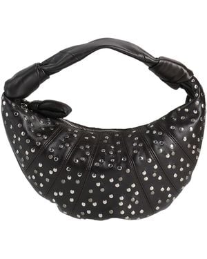 Lemaire Dark Handbag Leather - Black