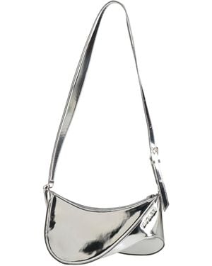 Mugler Shoulder Bag Leather - White