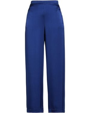 Niu Trousers Acetate, Silk - Blue