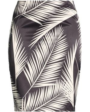 Gai Mattiolo Gm Midi Skirt Polyester, Elastane - Gray